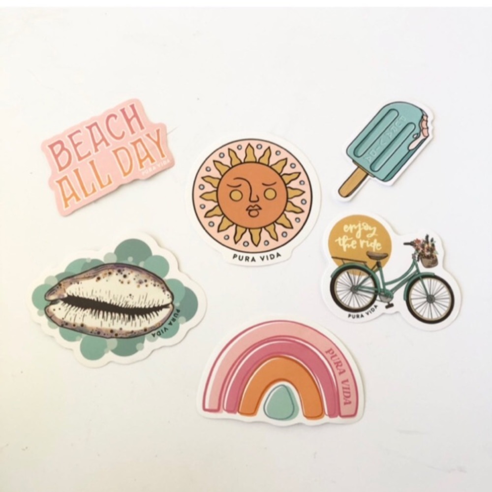 $3 Bundled Pura Vida Stickers